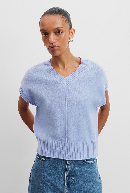 Wool Knit Vest