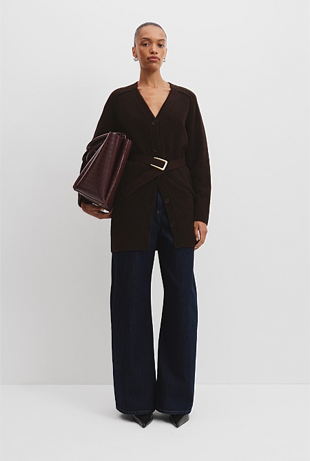 Boucle Longline Cardigan