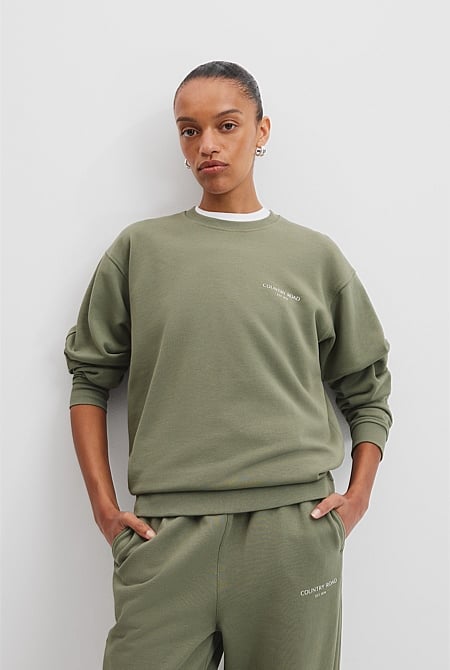 Australian Cotton Relaxed Fit Sweat