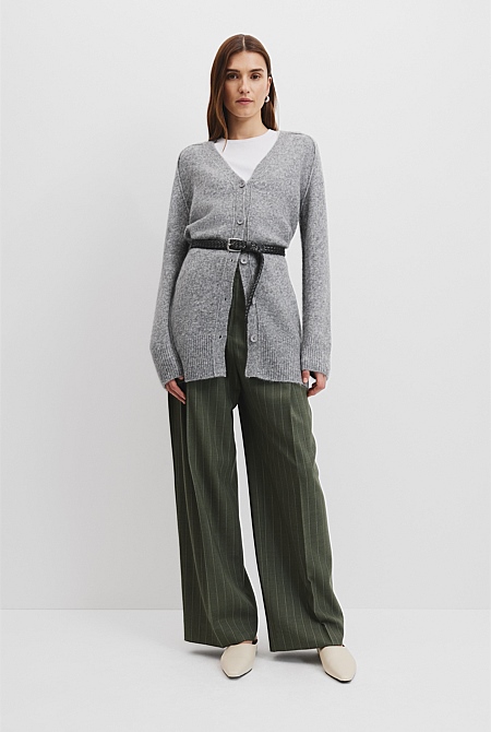 Boucle Longline Cardigan