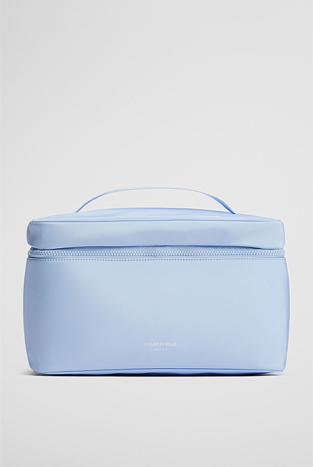 Recycled Polyester Extra Large Soft Cosmetic Bag
