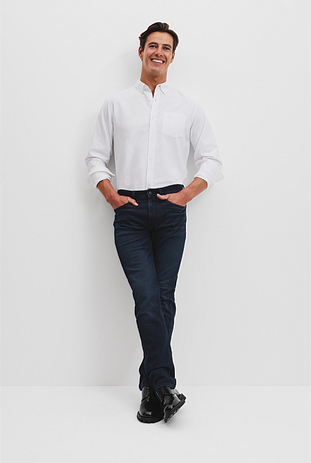 Slim Leg Cotton Jean