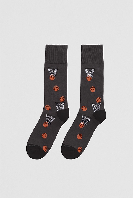 Australian Cotton Blend Basketball Sock