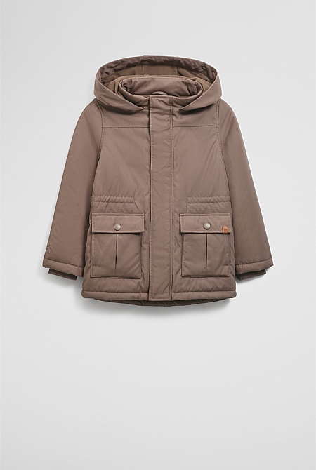 Longline Parka Jacket