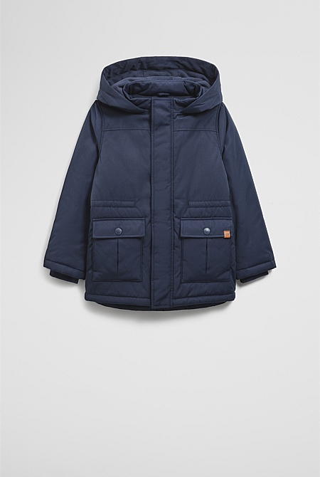Longline Parka Jacket