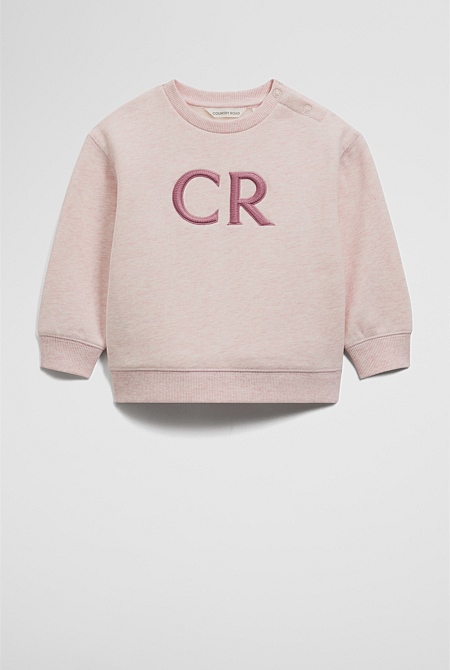 Australian Cotton Oversized CR Logo Sweat