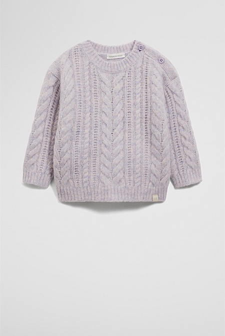 Organically Grown Cable Knit