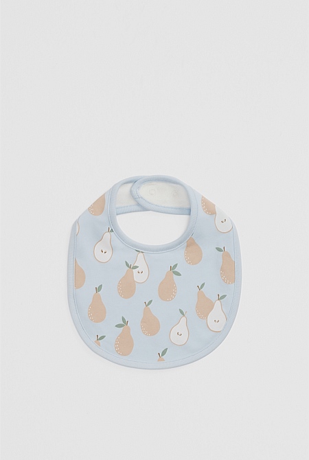 Organically Grown Cotton Fruit Bib