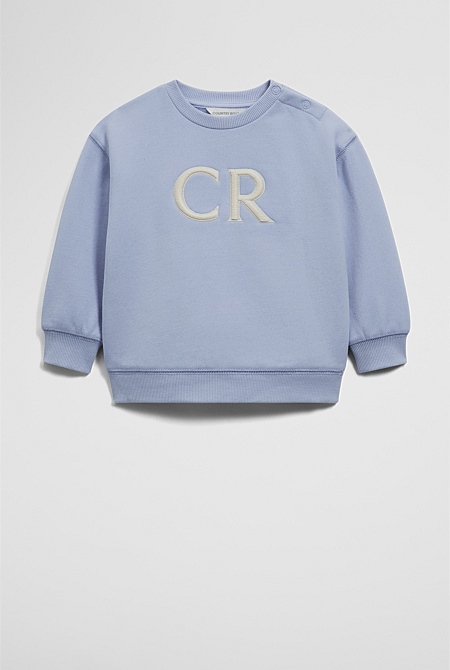 Australian Cotton Oversized CR Logo Sweat