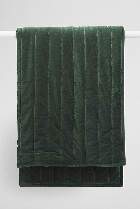 Marlon Organically Grown Cotton Sherpa Throw