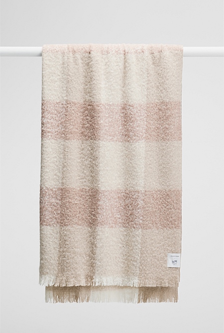 Australian Made CR x Waverly Mills Heath Throw