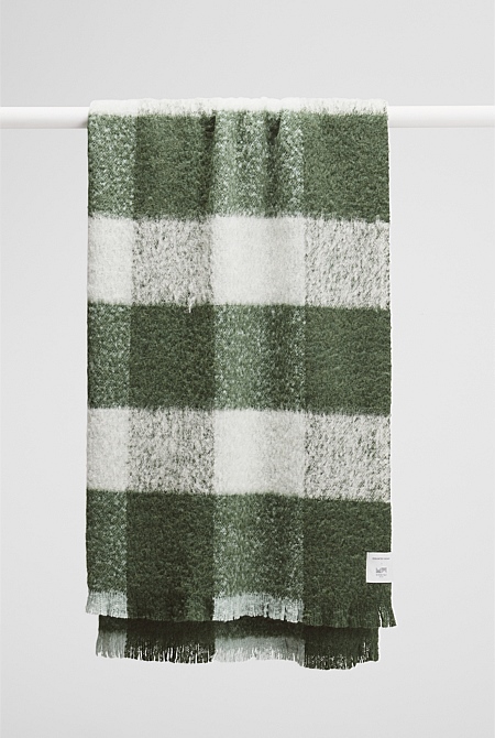 Australian Made CR x Waverly Mills Heath Throw