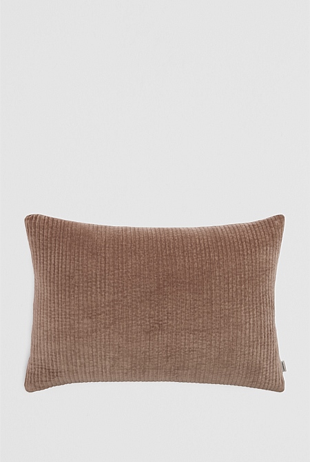 Marlon Organically Grown Cotton Velvet 40x60 Cushion