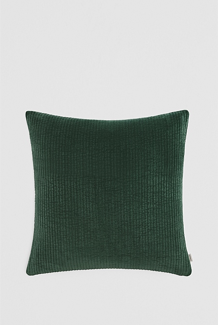 Marlon Organically Grown Cotton Velvet 55x55 Cushion