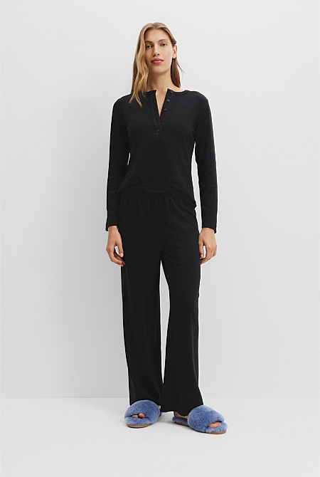 Wide Leg Pyjama Pant