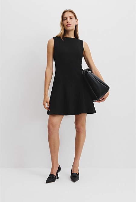 Panel Mini Dress