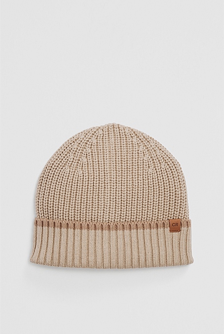 Rib Knit Beanie