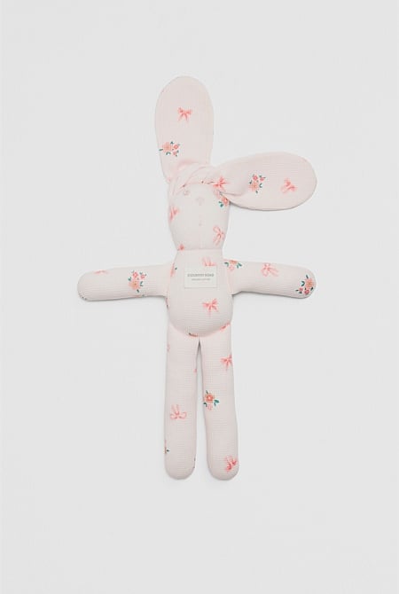 Organically Grown Cotton Waffle Bunny