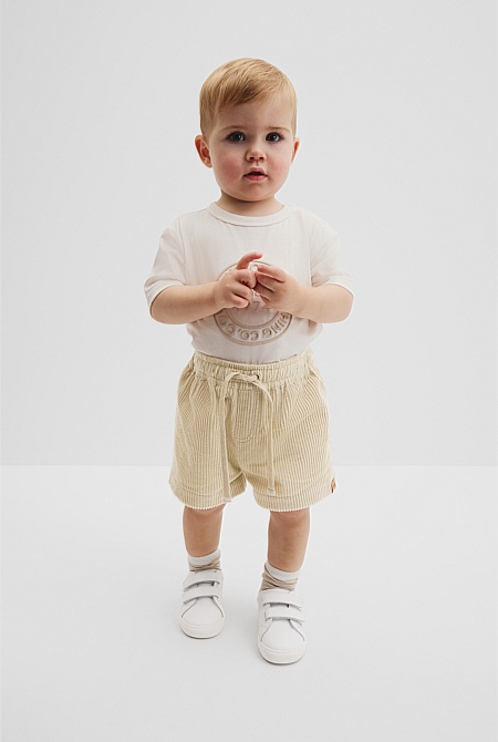 Organically Grown Cotton Cord Short