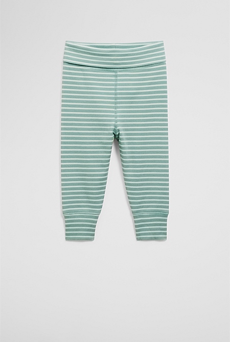 Organically Grown Cotton Fold-Over Soft Pant