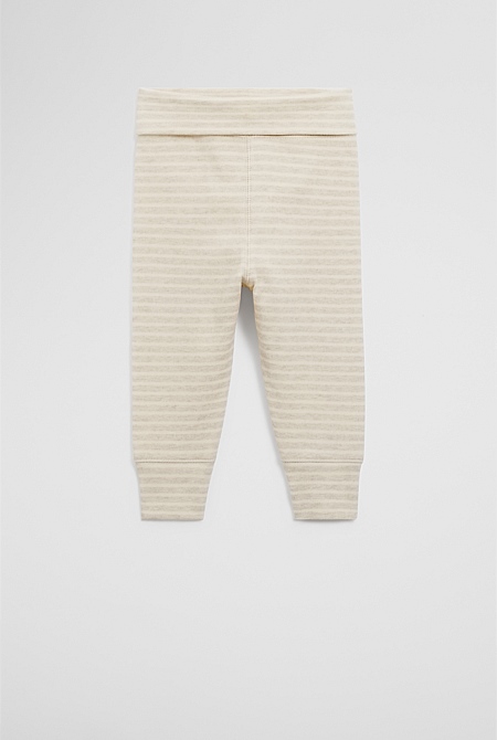 Organically Grown Cotton Fold-Over Soft Pant