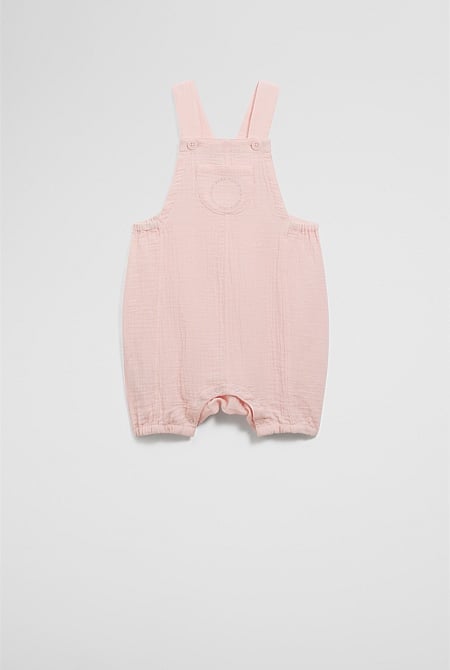 Textured Unisex Overall