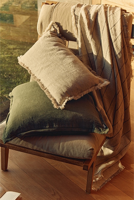 Grove Organically Grown Linen 35x60 Cushion