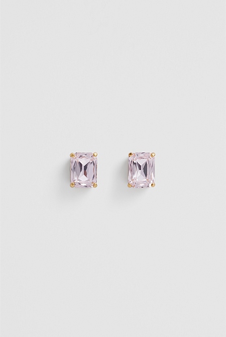 Crystal Stud Earring