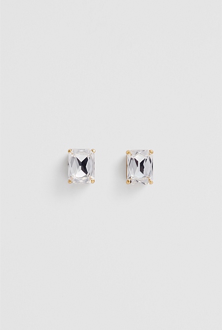 Crystal Stud Earring