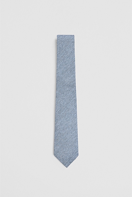Silk Linen Textured Tie