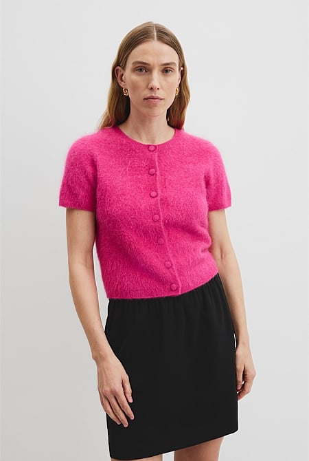 High Pile Knit Cardigan
