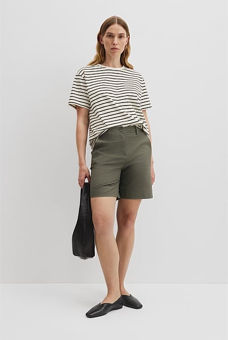 Australian Cotton Twill Walk Short