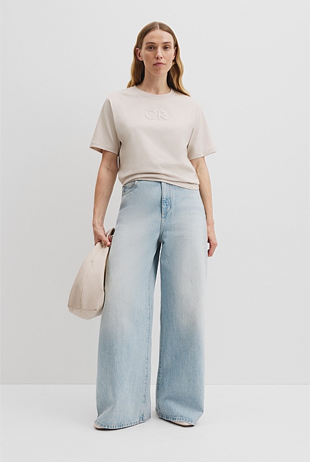 Australian Cotton CR Logo T-Shirt