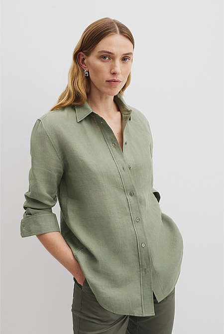 Organically Grown Linen Shirt