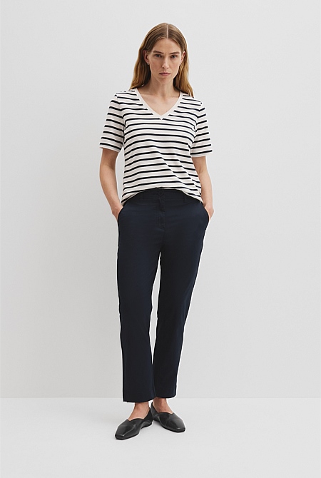 Australian Cotton Twill Walk Pant