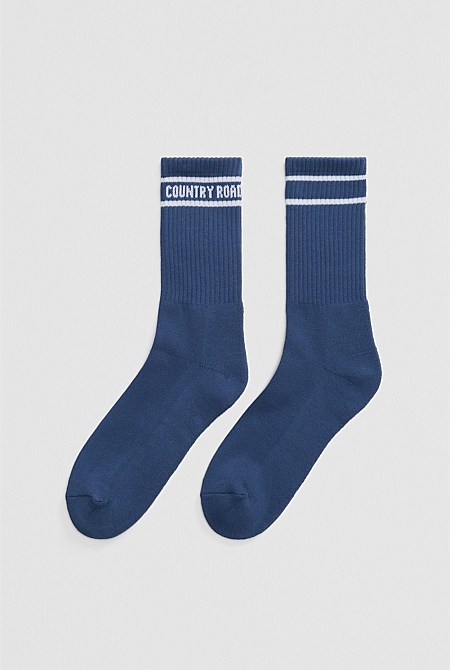 Australian Cotton Blend CR Sport Crew Sock