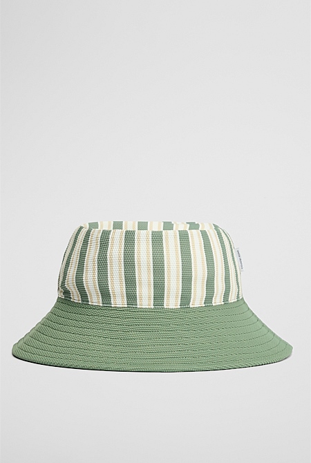 Stripe Swim Bucket Hat