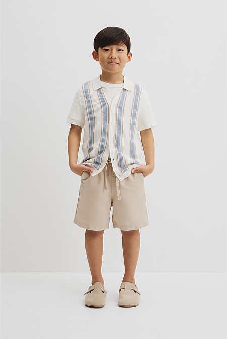 Organically Grown Cotton Knitted Shirt