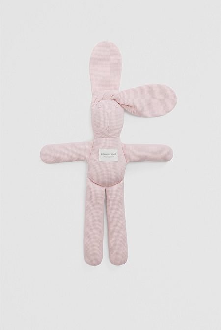 Organically Grown Cotton Waffle Bunny