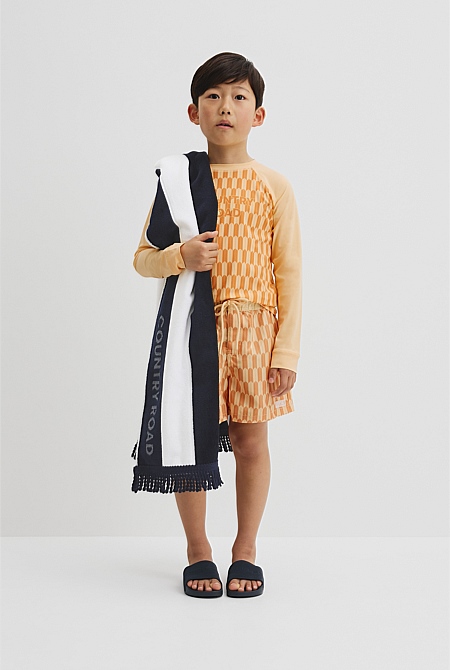 Geometric Board Short