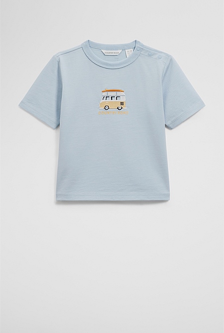 Organically Grown Cotton Surf Van T-Shirt