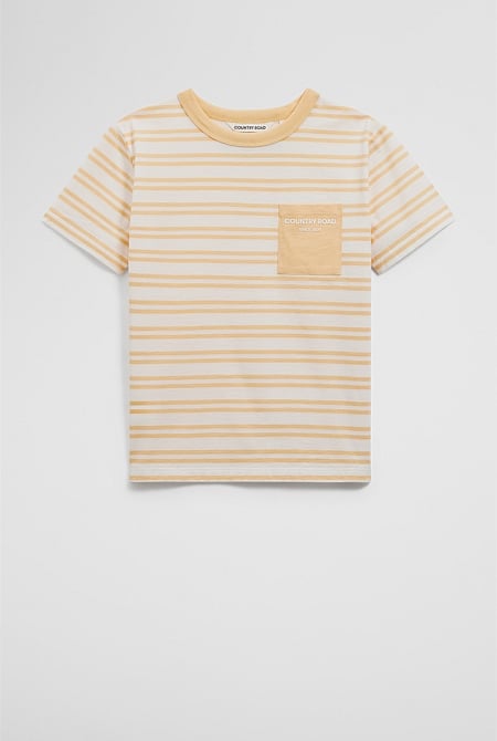 Organically Grown Cotton Country Road Pocket T-Shirt