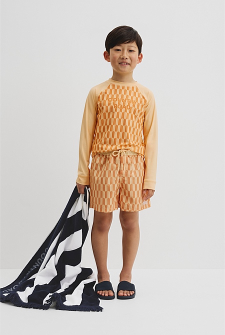 Geometric Logo Rash Vest