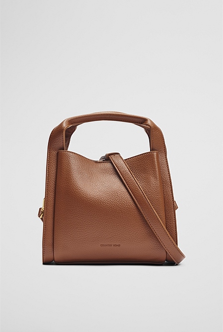 Mini Middle Zip Crossbody Bag