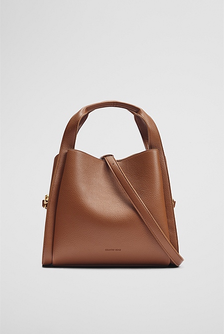 Middle Zip Crossbody Bag