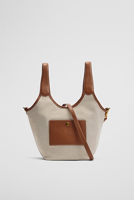 Lottie Bucket Crossbody Bag
