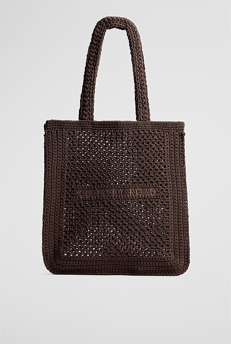 Macrame Logo Shopper