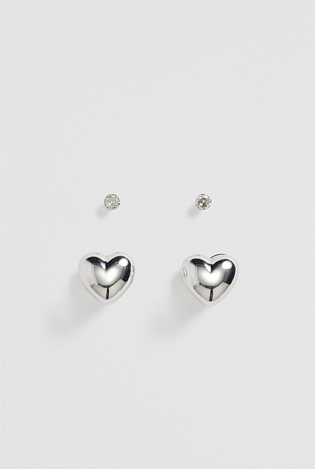 Heart Huggie Pack of 2