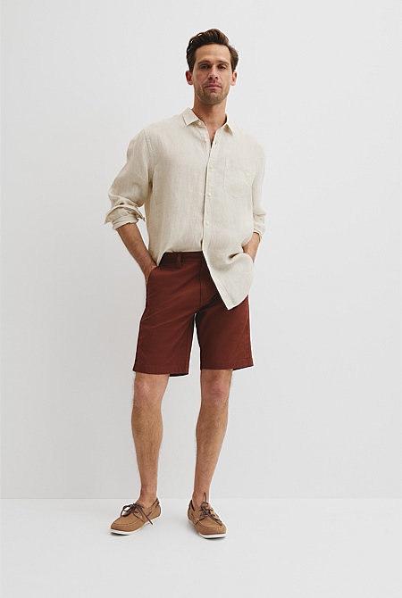 Australian Cotton Stretch Chino Short