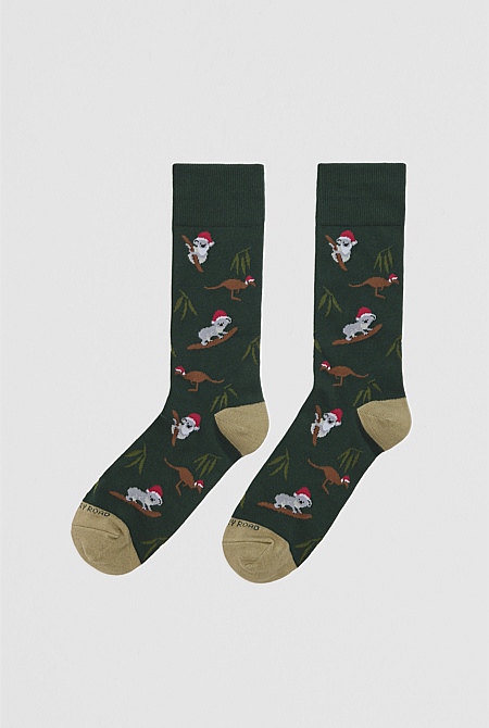 Aussie Animal Socks